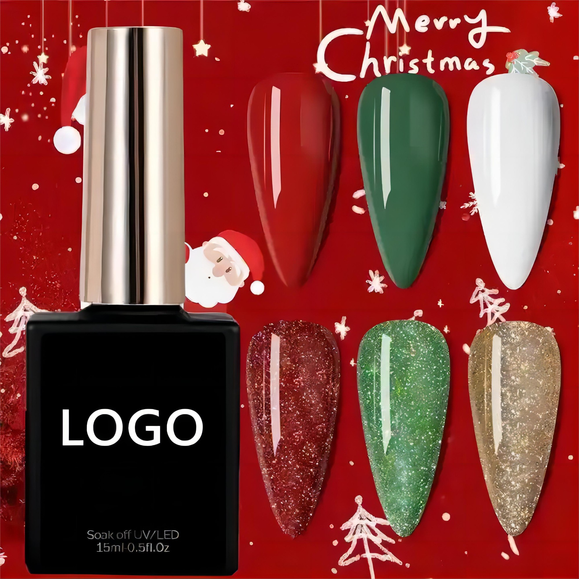 Christmas Colors Gel Polish