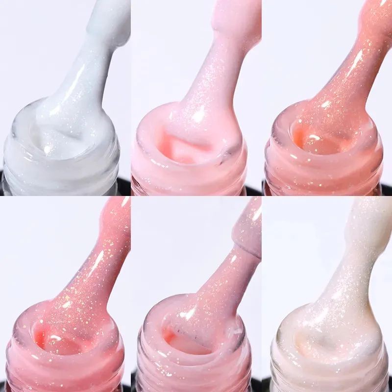 Glitter Colors Rubber Base Coat