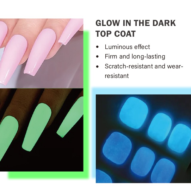 Glow in the Dark Top Coat