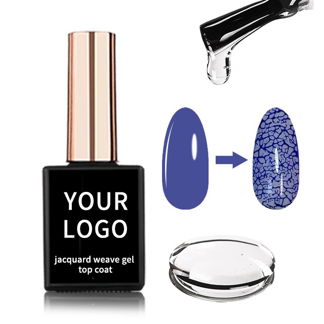 Jacquard Weave Gel Top Coat