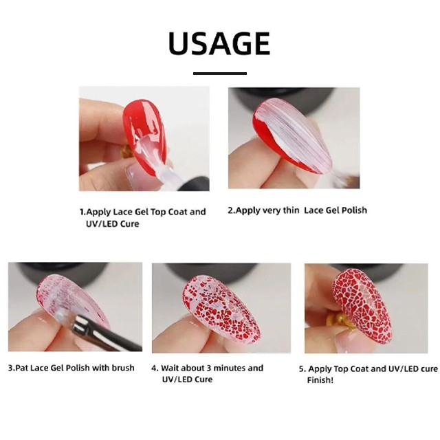 Jacquard Weave Gel Top Coat