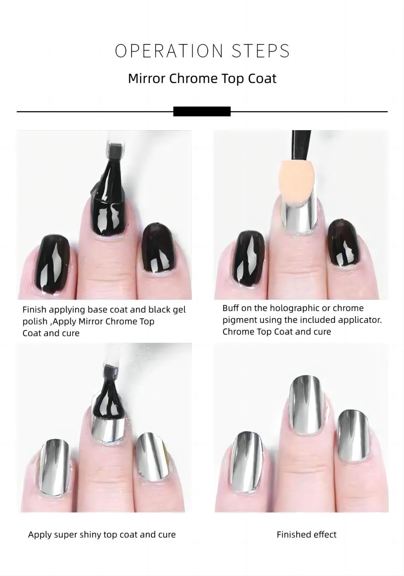 Mirror Powder Top Coat