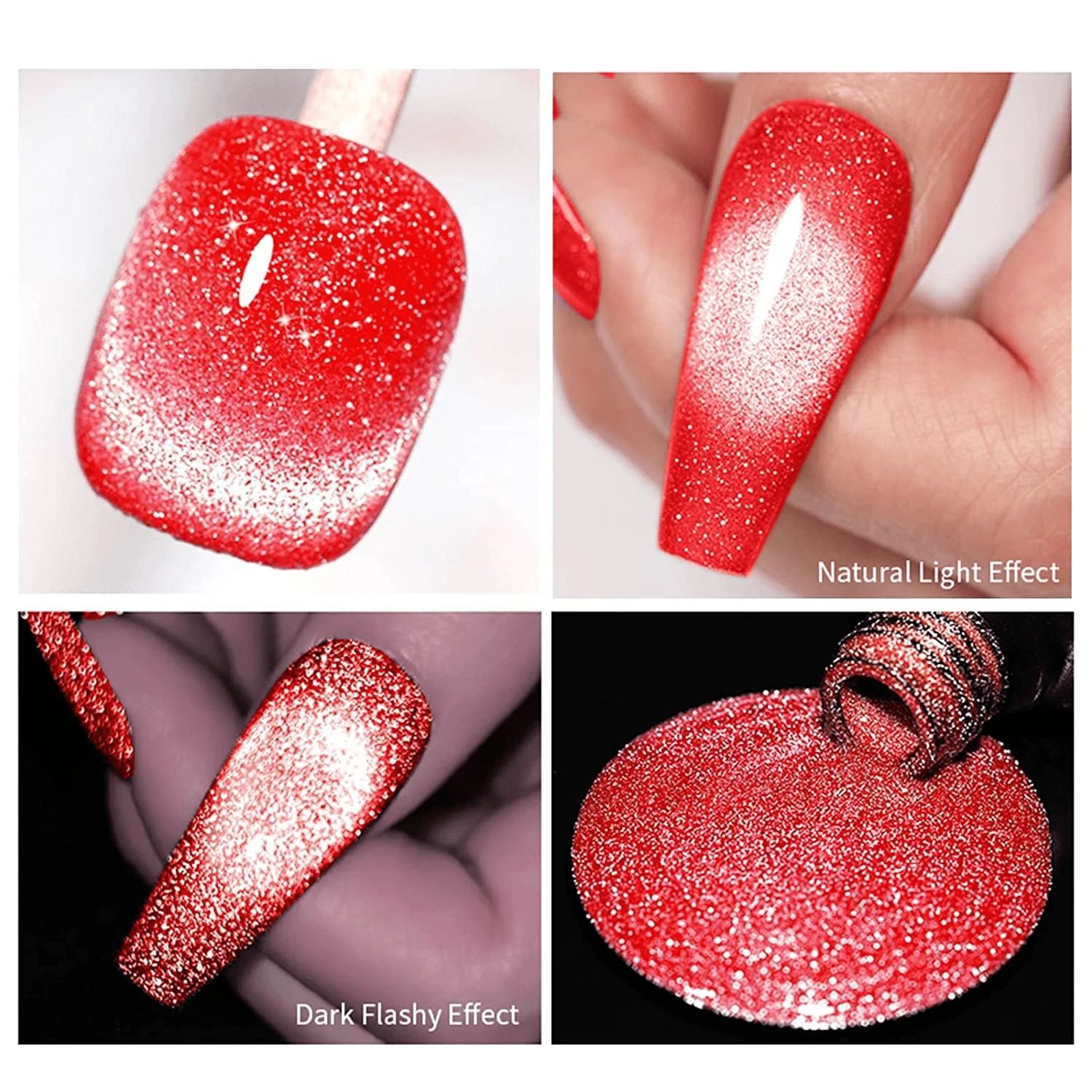 Neon Cat Eye Gel Polish