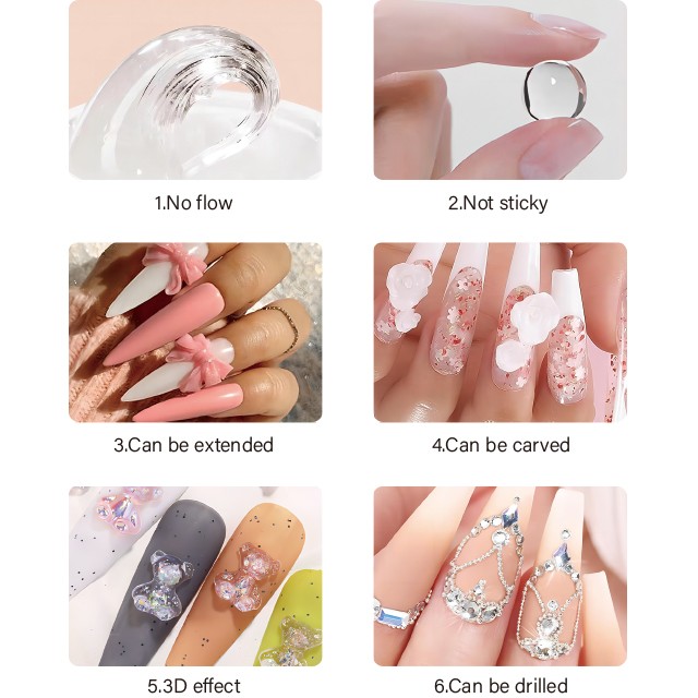 Non-Sticky Builder Gel